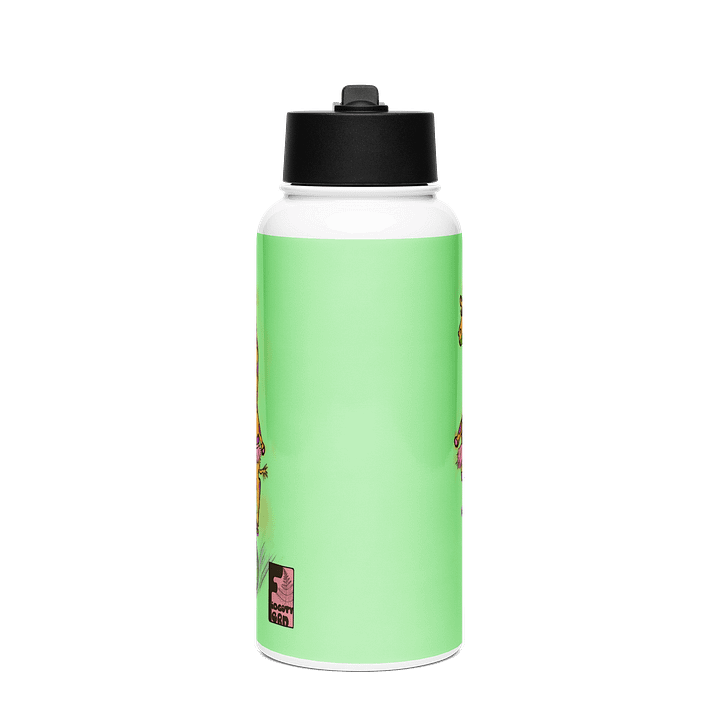 "It's My Party And I Can Cry If I Want To" Water Bottle With Screw Top And Straw product image (1)