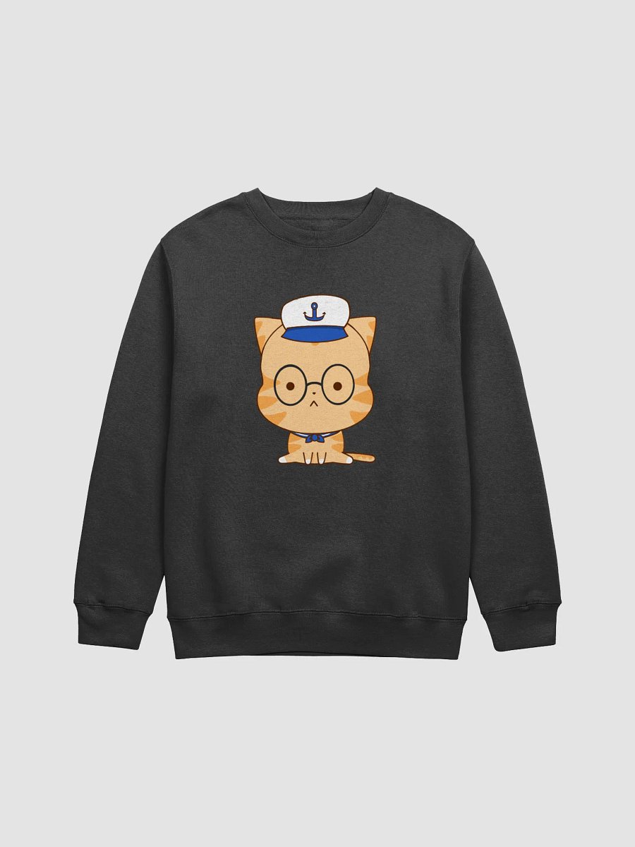 Captain Whiskers: The Nautical Qutie Cat Sweatshirt product image (1)