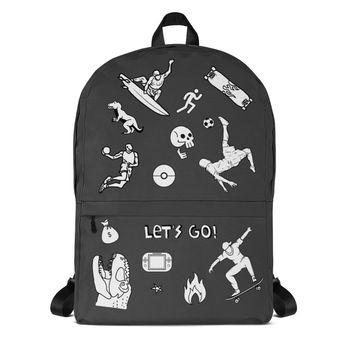 Conor Backpack -Charcoal product image (1)