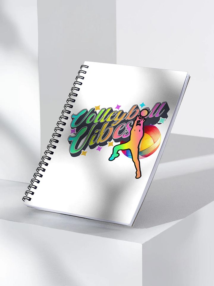 Volleyball Vibes Male Vibrant Notebook product image (2)