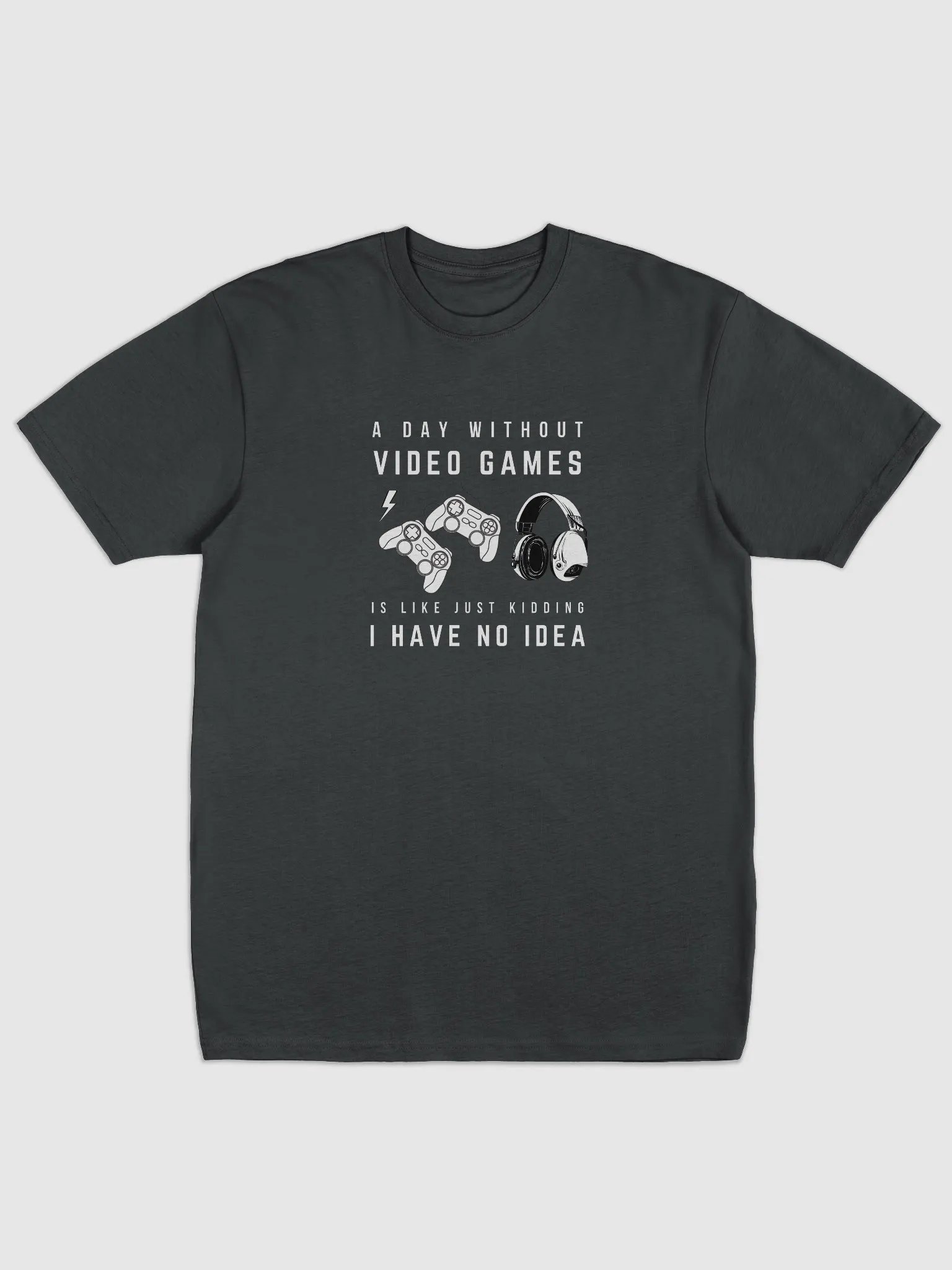 A day Without Video Games Cotton Heritage Men's Premium Heavyweight Tee product image (1)