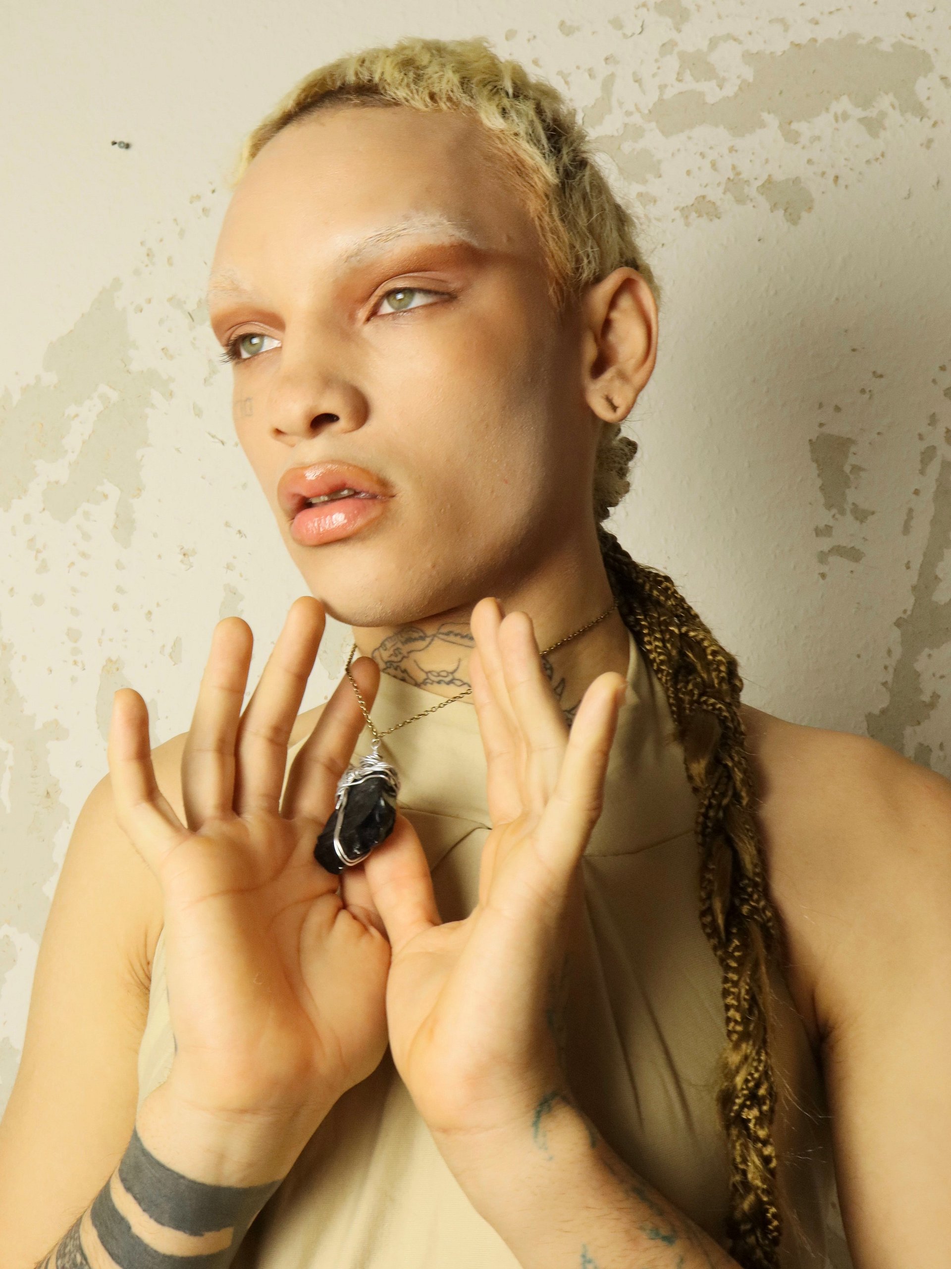 Icelandic Obsidian Statement Necklace product image (4)