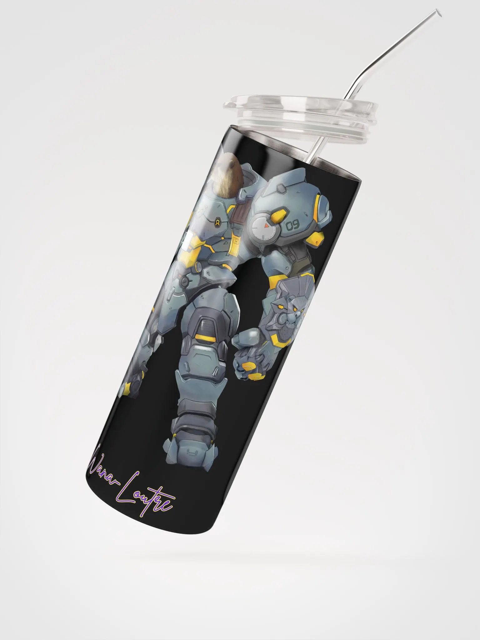 Gobelet en acier inox Loutre rein product image (2)