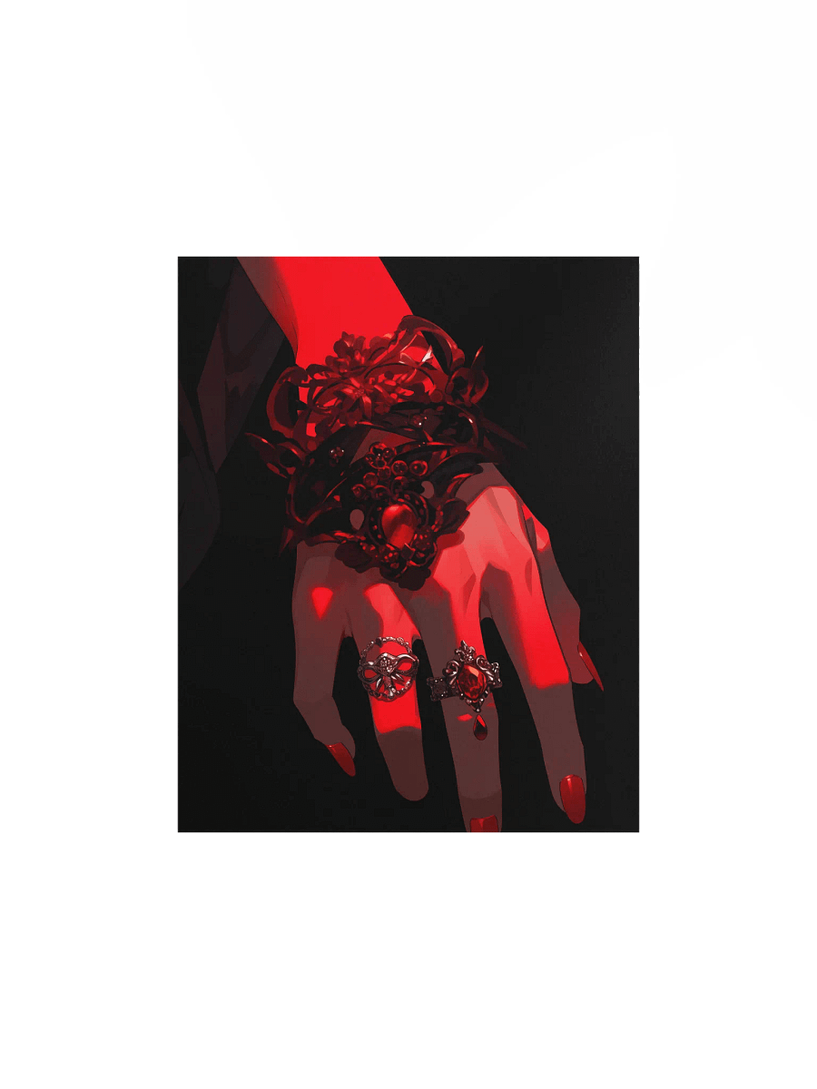 Gothic Floral Adornments Poster product image (4)