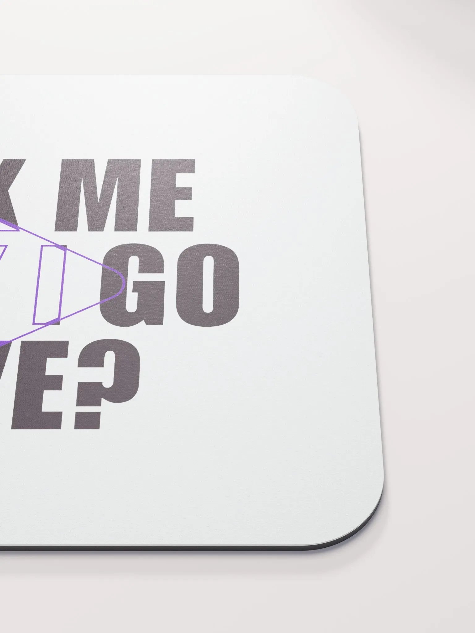 Ask Me Mouse Pad product image (5)