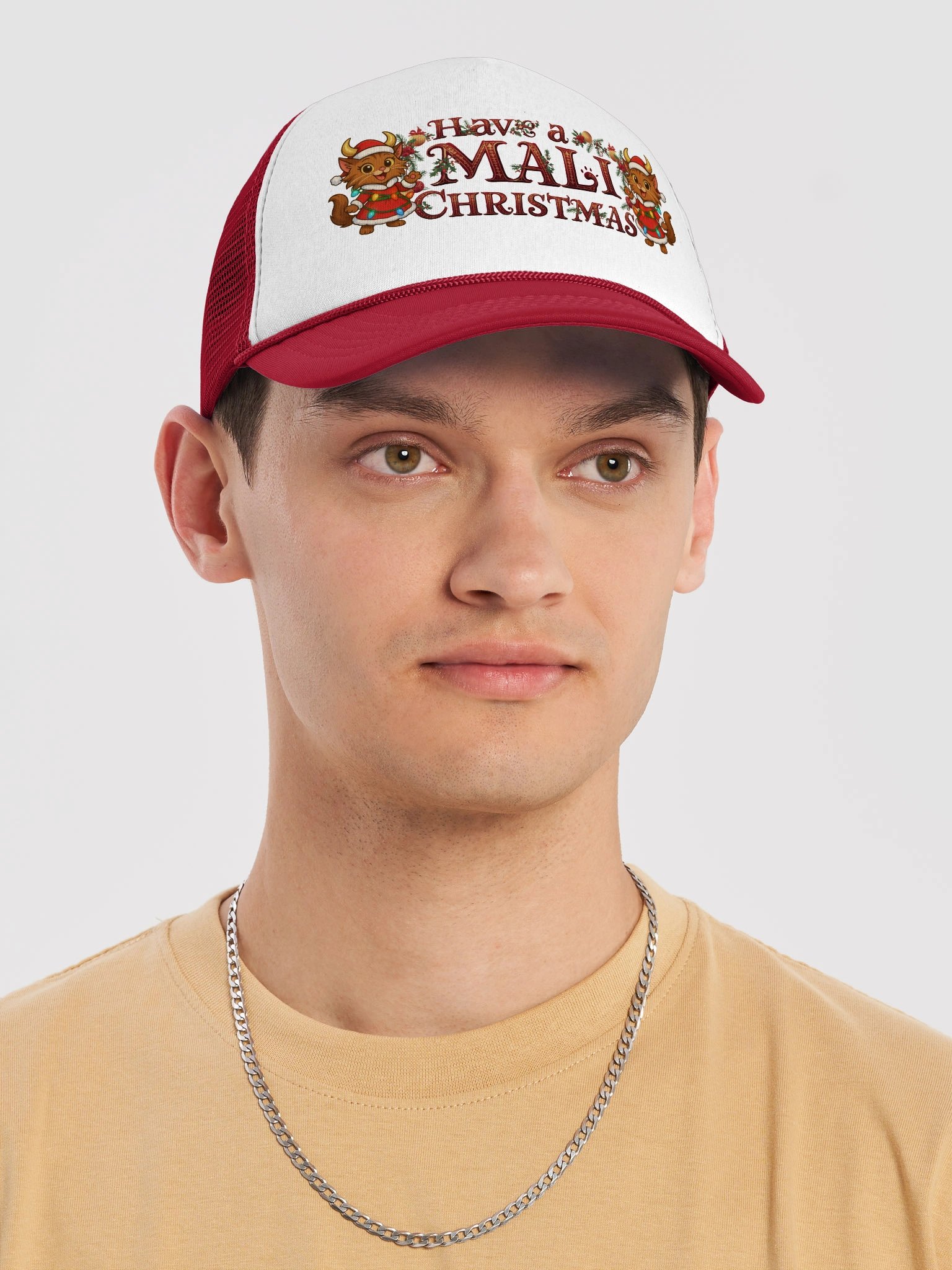 Have a Mali Christmas Trucker Hat product image (5)