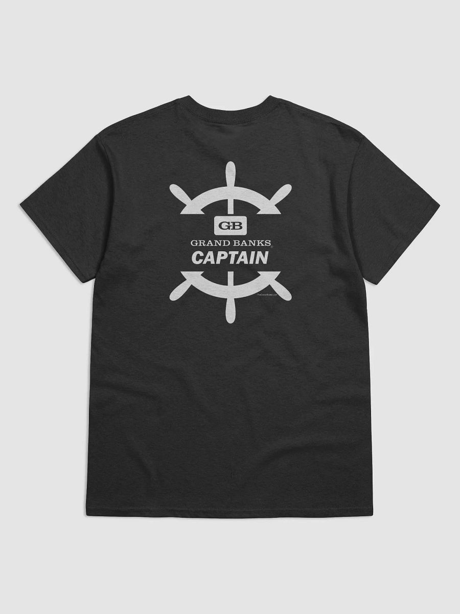 Grand Banks Captain - T-Shirt - Dark Shirt w/White Logo product image (4)