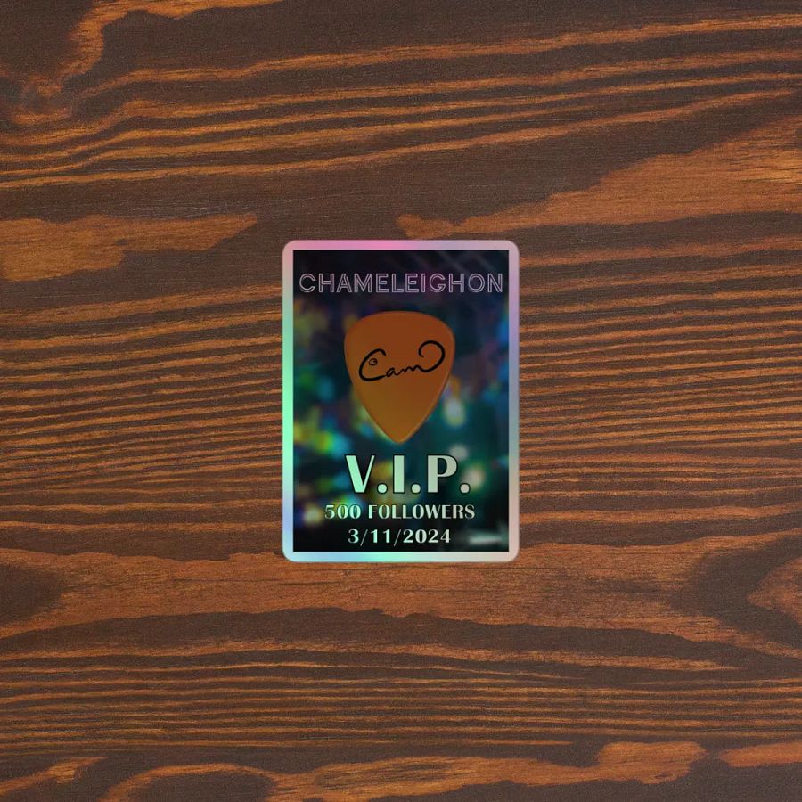 LIMITED EDITION - 500 Follower Holographic Sticker product image (3)