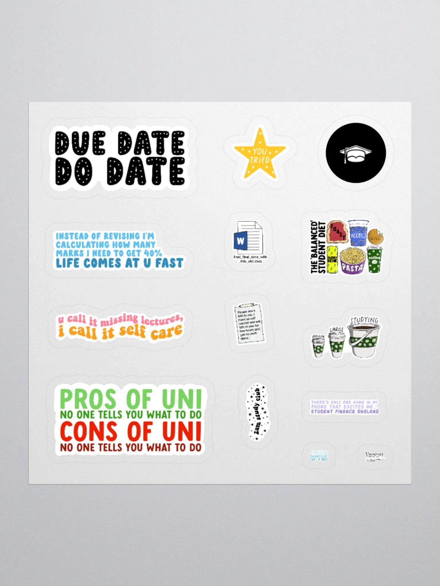 Sticker Sheet 2 product image (1)