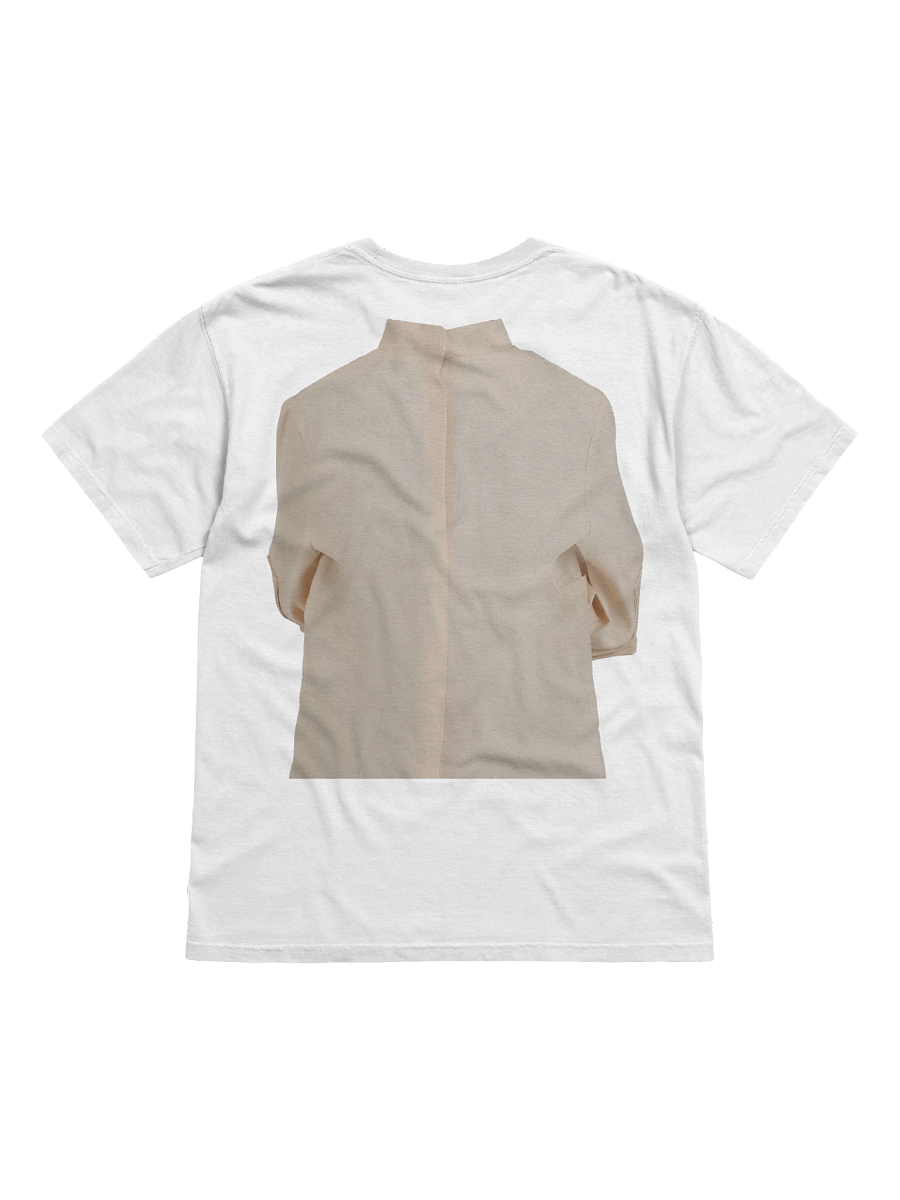 The @nathyn.trees Bat-shit Crazy Straight Jacket T in White product image (2)