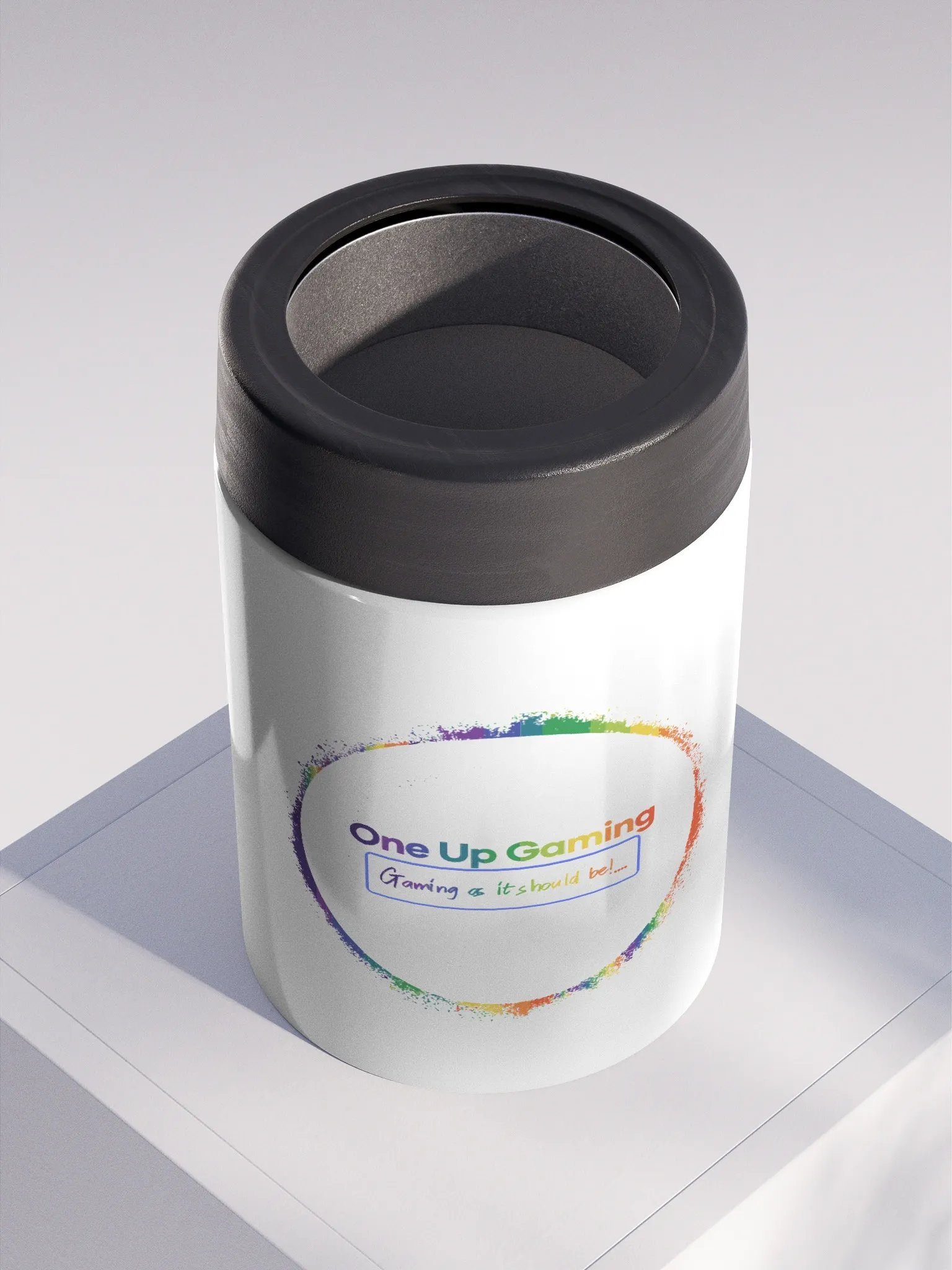 OUG Rainbow Logo Stainless Steel Koozie product image (4)