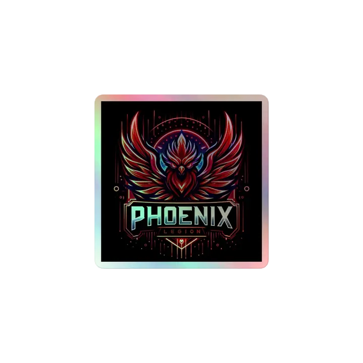 Phoenix Legion Holographic Sticker Sheet product image (1)