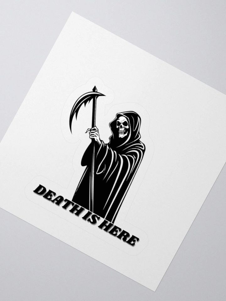 Grim Reaper Kiss Cut Stickers product image (5)