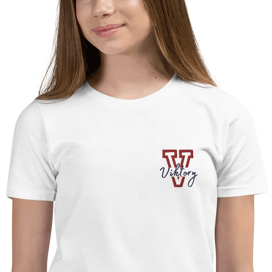 Kids Shirt White (red & blue logo) product image (12)