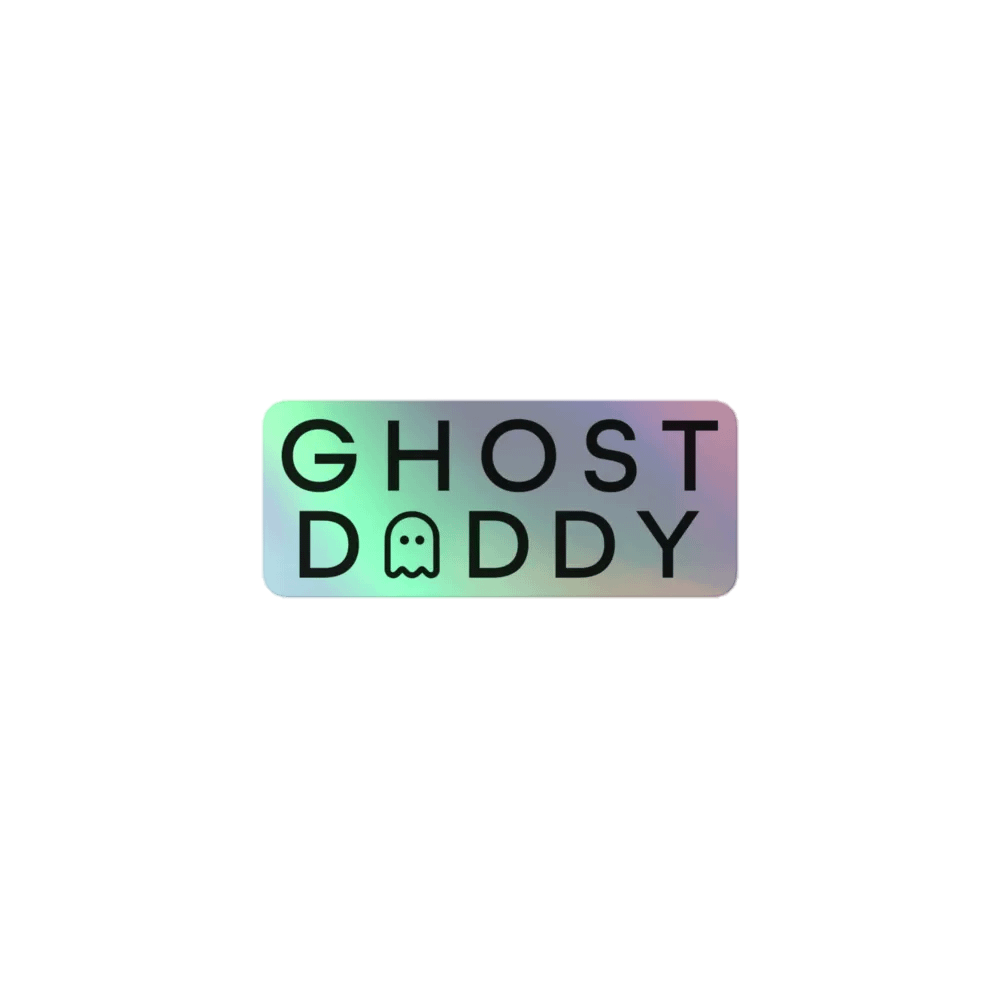 Ghost Daddy Sticker product image (1)