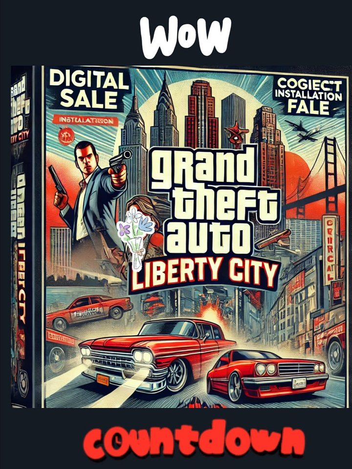 Dive into the Action of Grand Theft Auto: Liberty City product image (1)