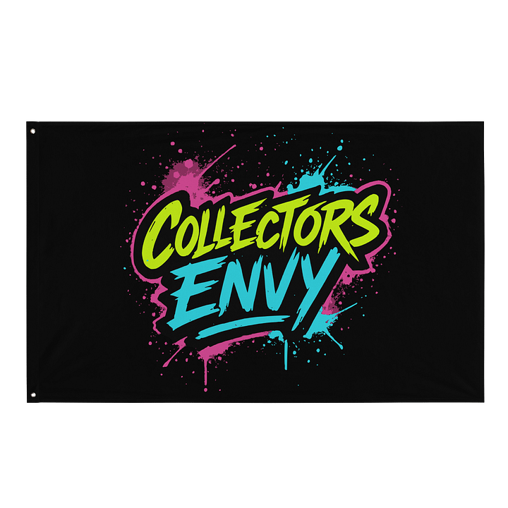Collectors Envy Splash Logo Flag product image (1)