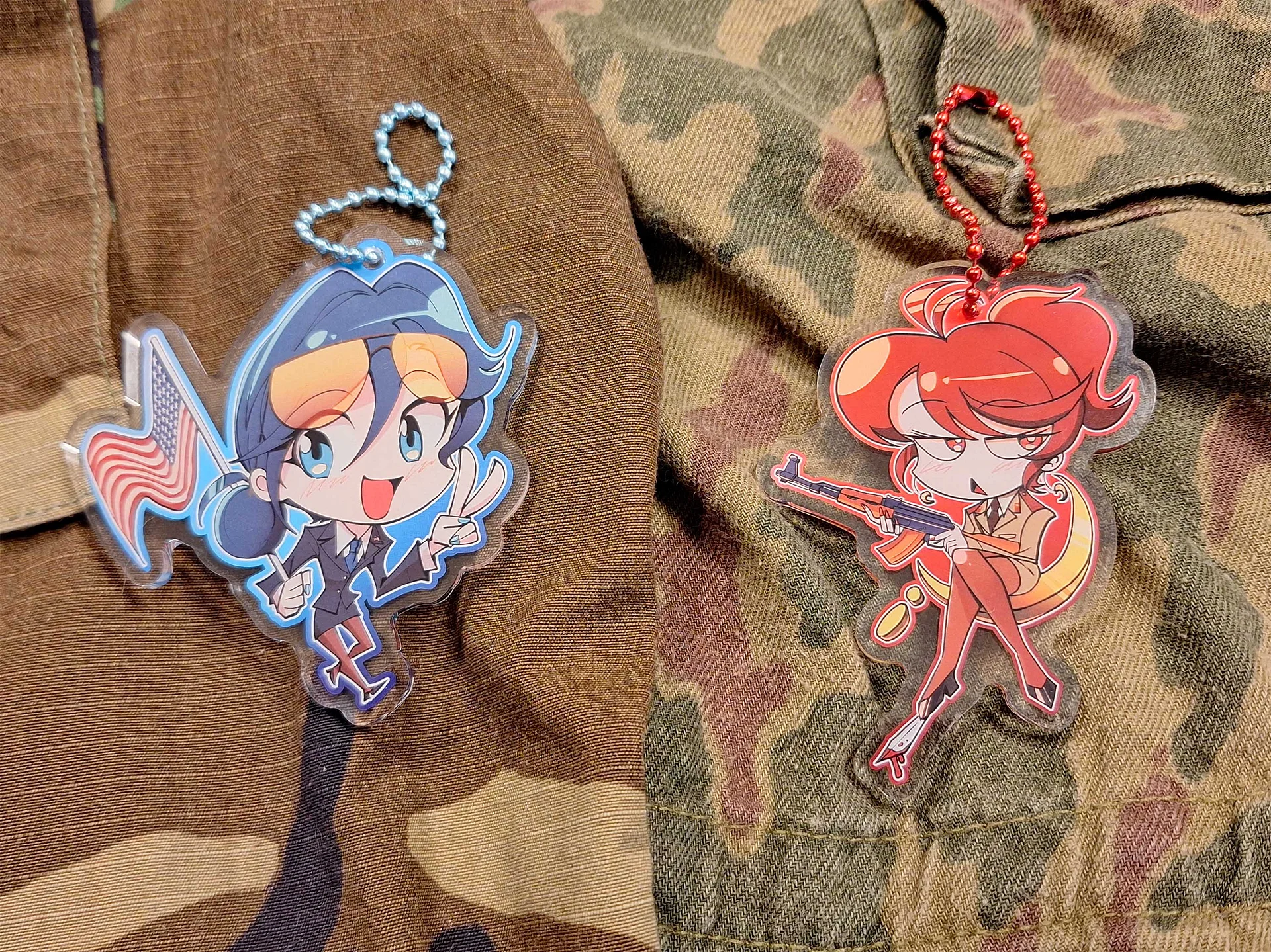 [LIMITED!] Naomi and Valerie Acrylic Keychains BUNDLE product image (1)