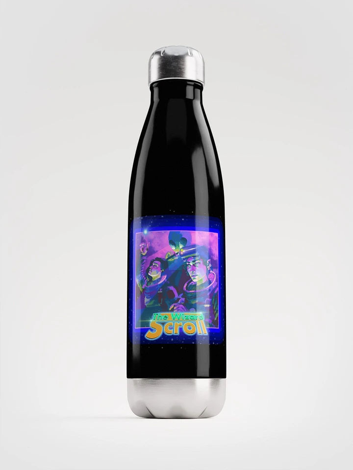 Wizard Scroll IN SPACE Stainless Steel Water Bottle product image (1)