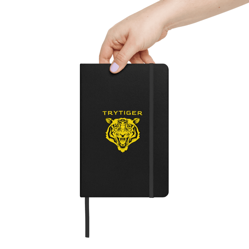 Cuaderno de tapa dura con diseño de tigre rugiente product image (2)