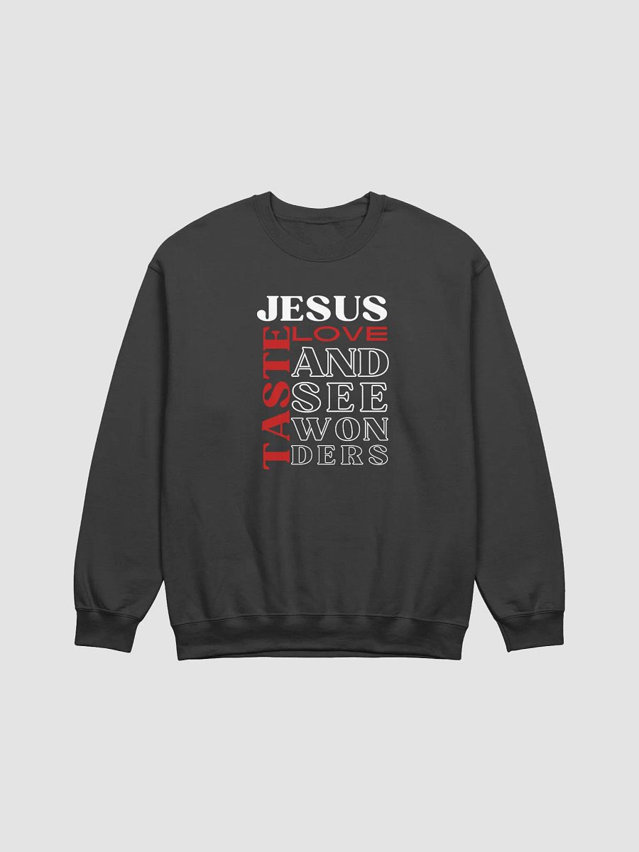 Taste JESUS Love Gildan Christian Sweater product image (7)