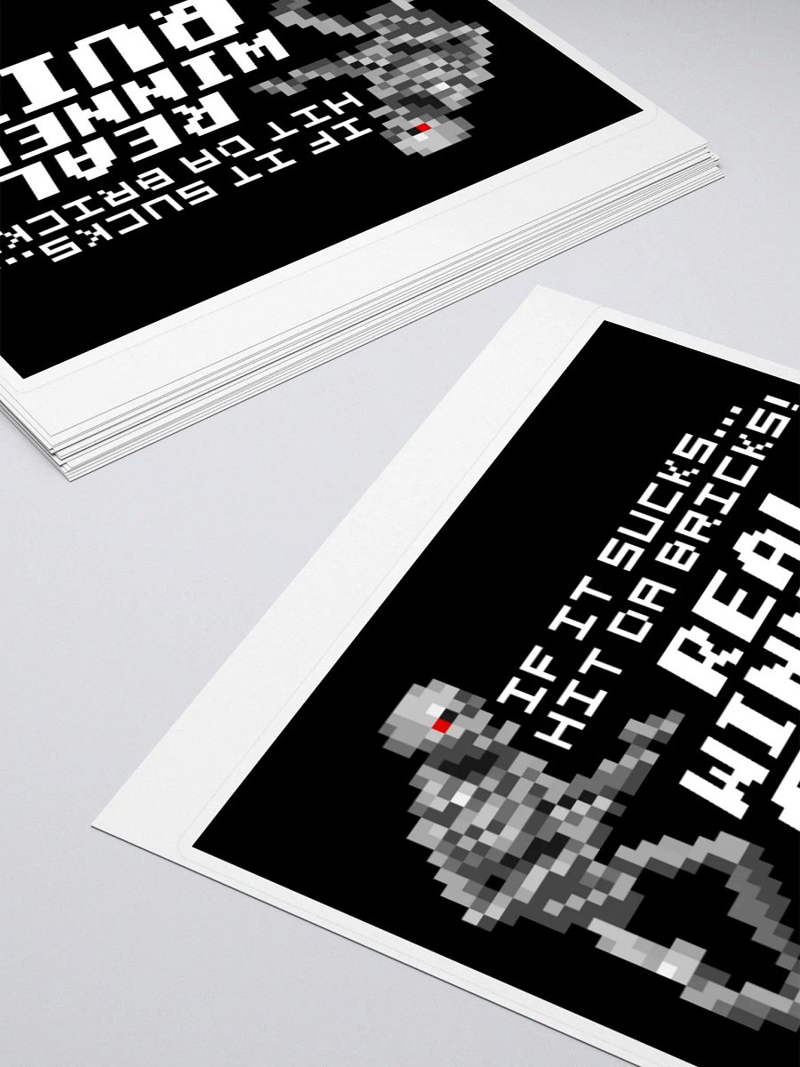 HIT DA BRICKS! Sticker product image (11)
