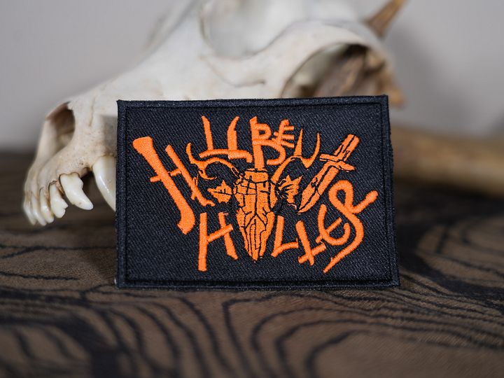 Hellbent Holler Deer Skull Logo Patch product image (1)
