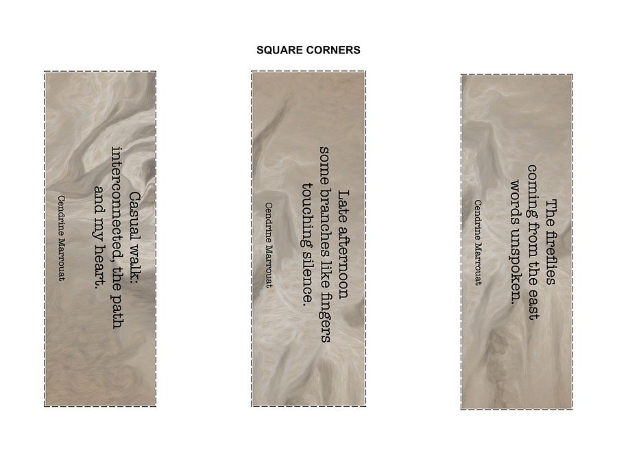 3 Haiku - Printable Bookmarks product image (2)