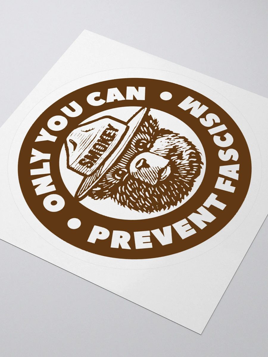 Only You Can Prevent Fascism Sticker product image (8)