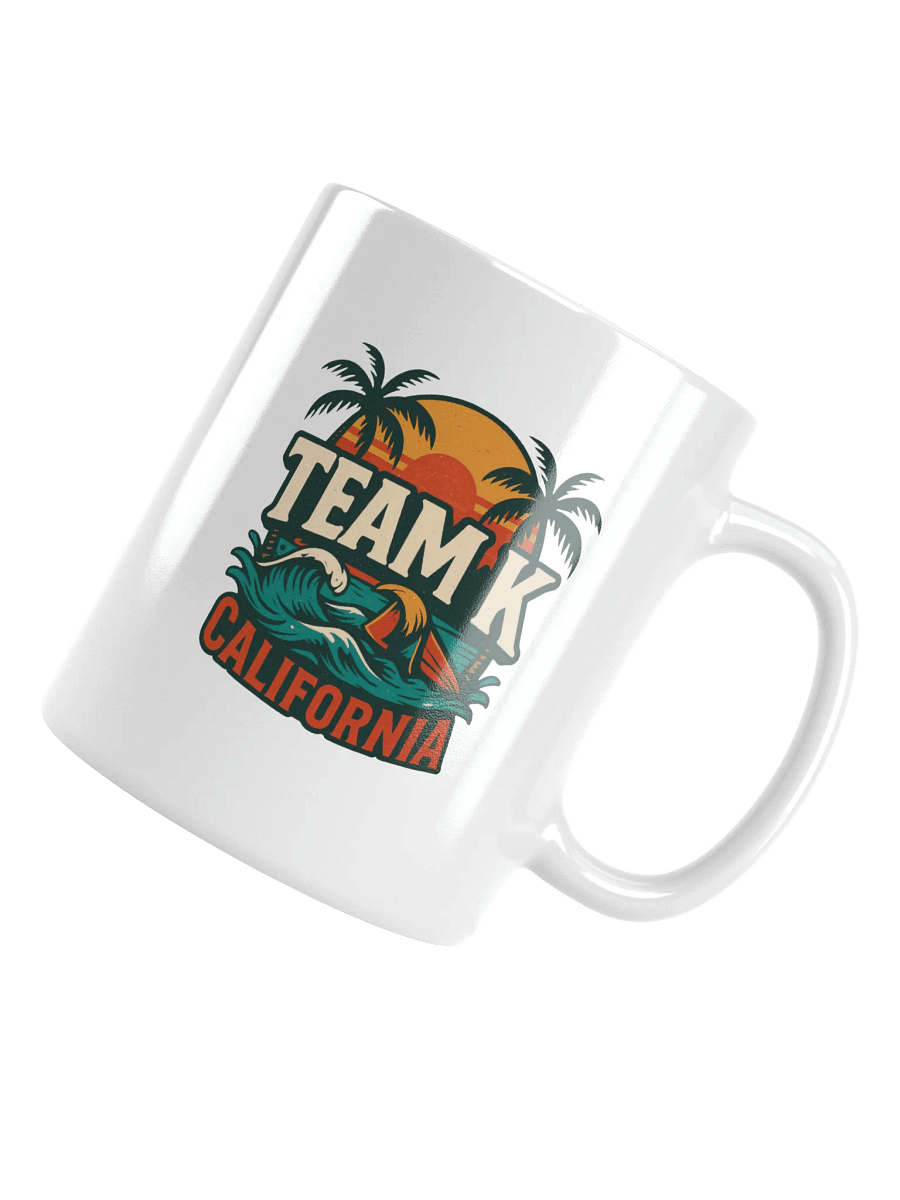 TEAM K CALIFORNIA White Mug product image (4)