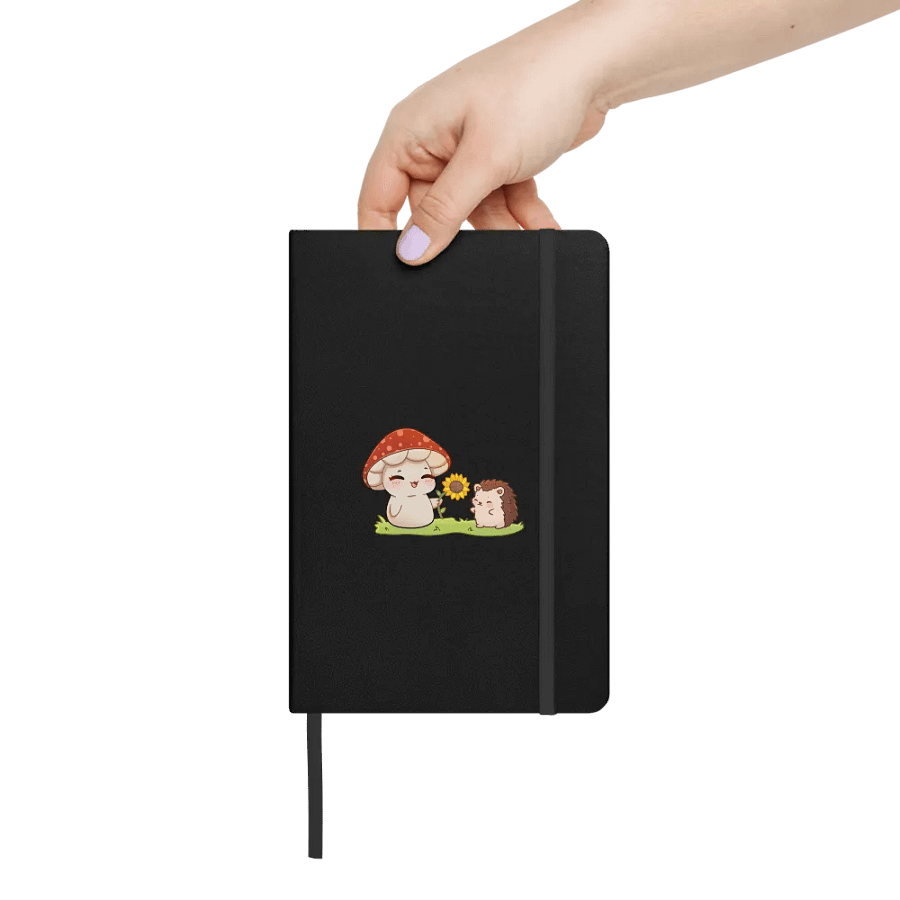 Mushie Hedgehog Hardcover Notebook product image (9)