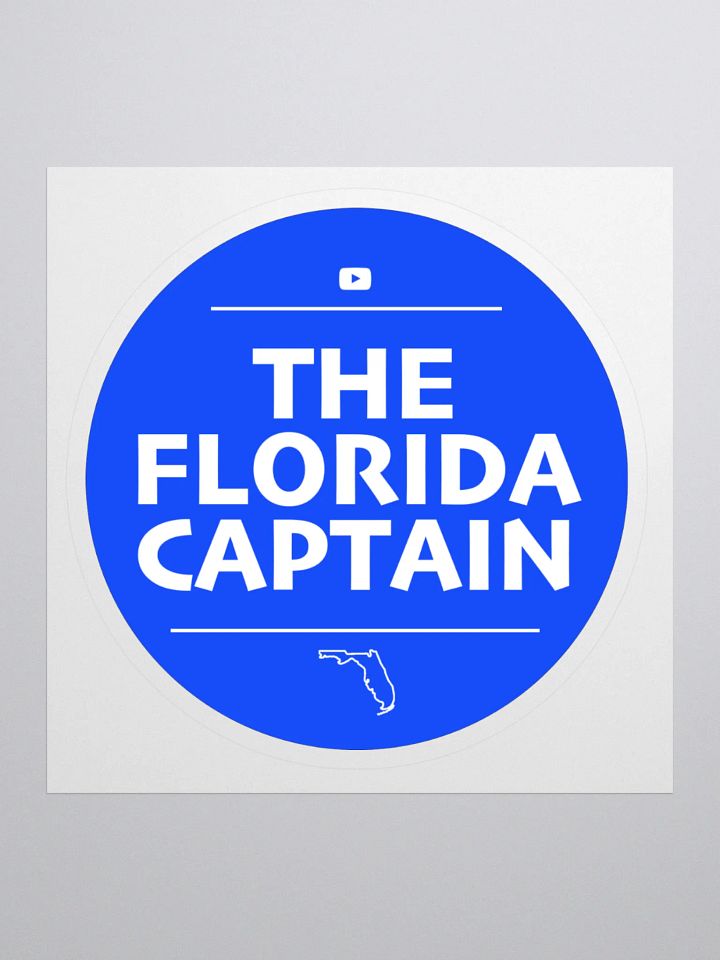 The Florida Captain Sticker product image (1)