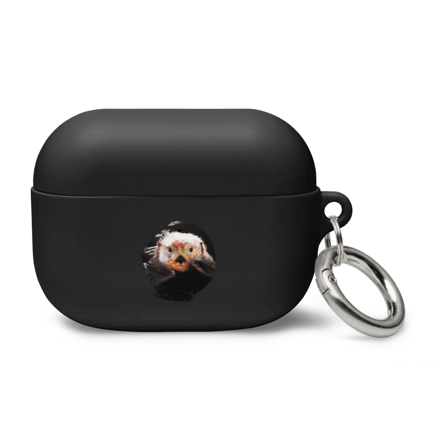 Watercolor Sea Otter AirPods Case product image (2)