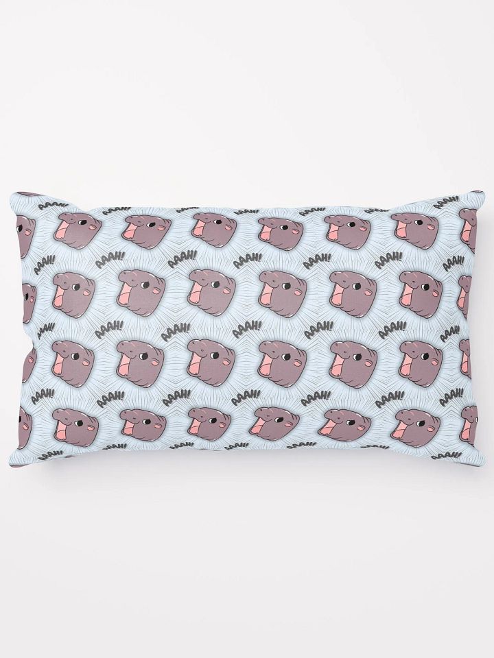 MOODENG'S LIGHT BLUE AAAH! PILLOW! product image (1)