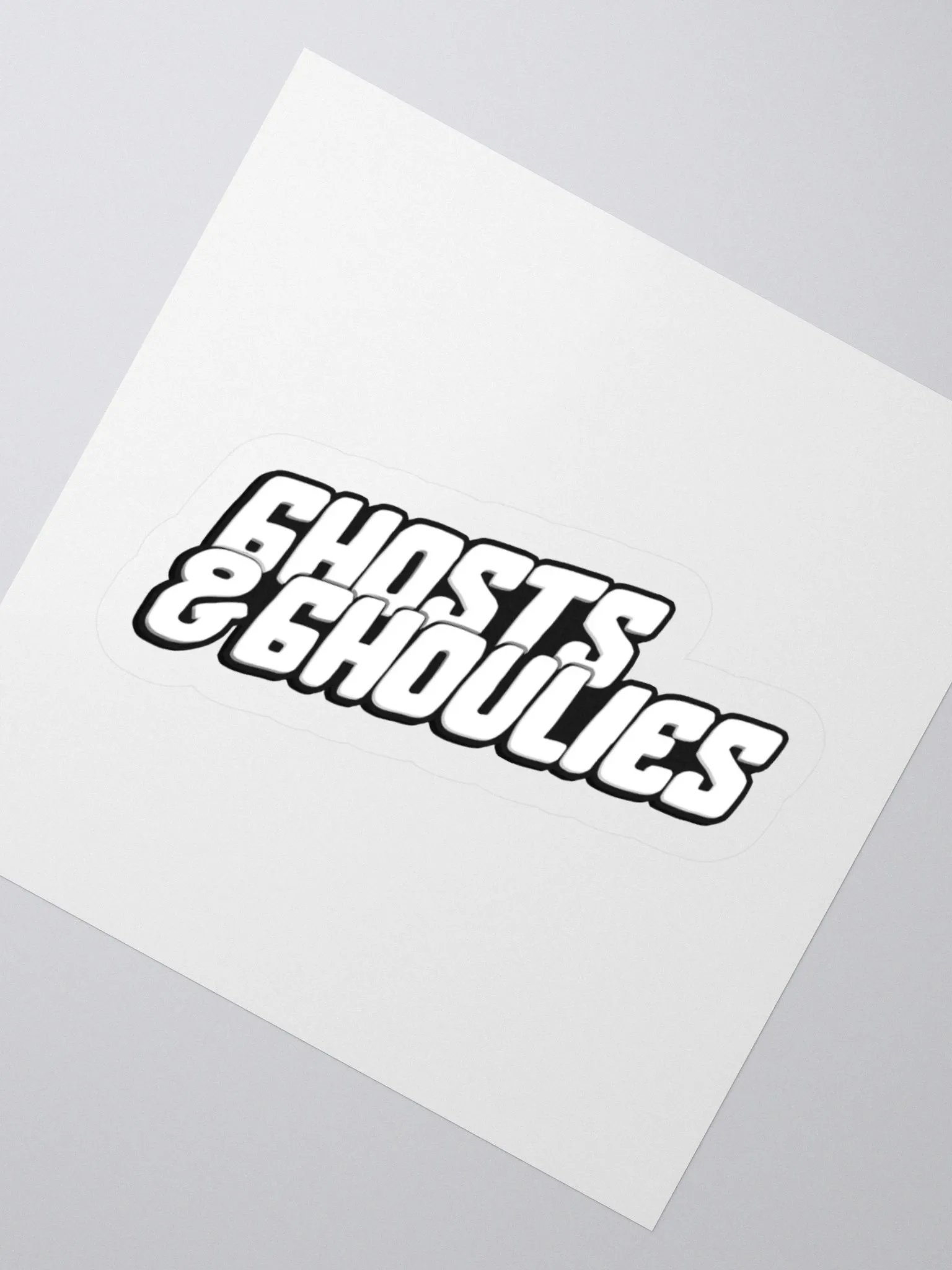 Ghosts & Ghoulies Logo Stickers product image (3)