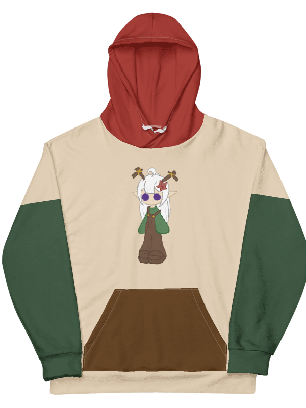 Luna Art Colour Block Hoodie (Sleeve Style 2) product image (1)