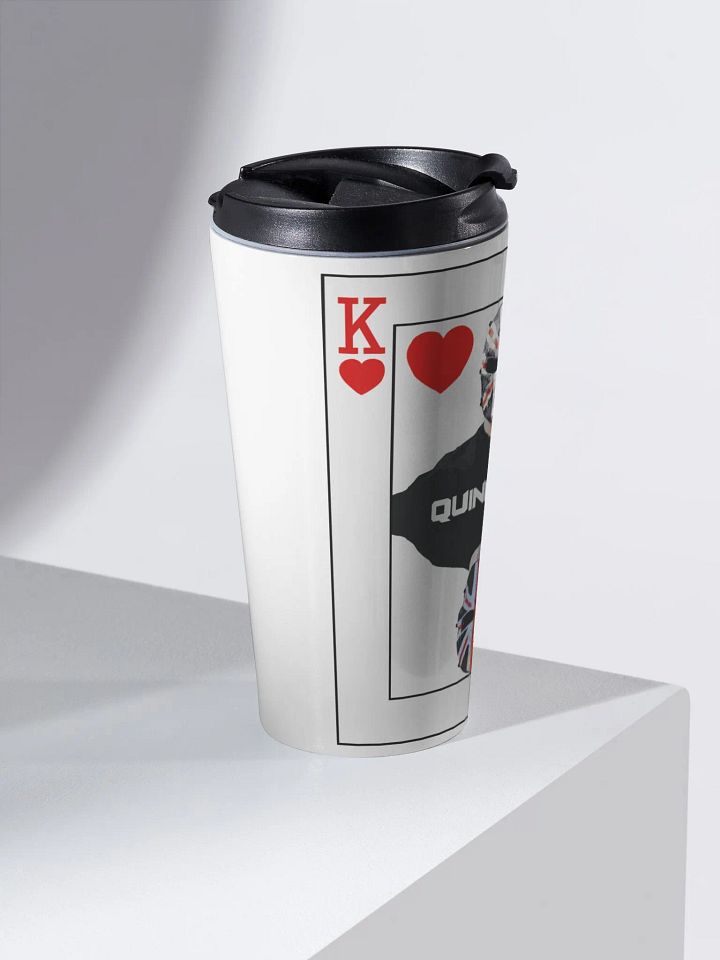 The Quinn of Hearts Stainless Steel Travel Mug product image (2)