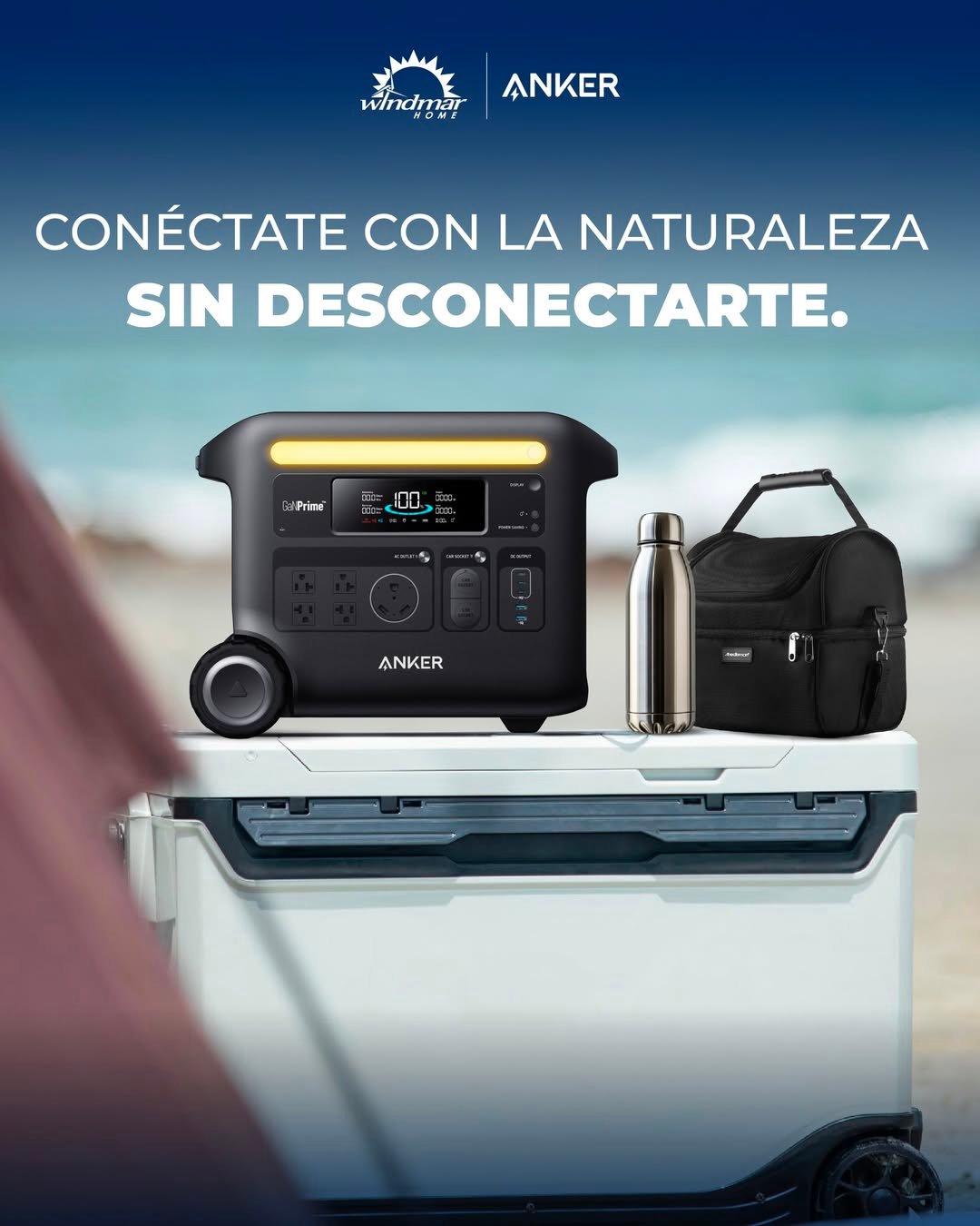 Anker SOLIX F2600 - Generador Portátil de Energía 2400W (2800W Peak) product image (4)