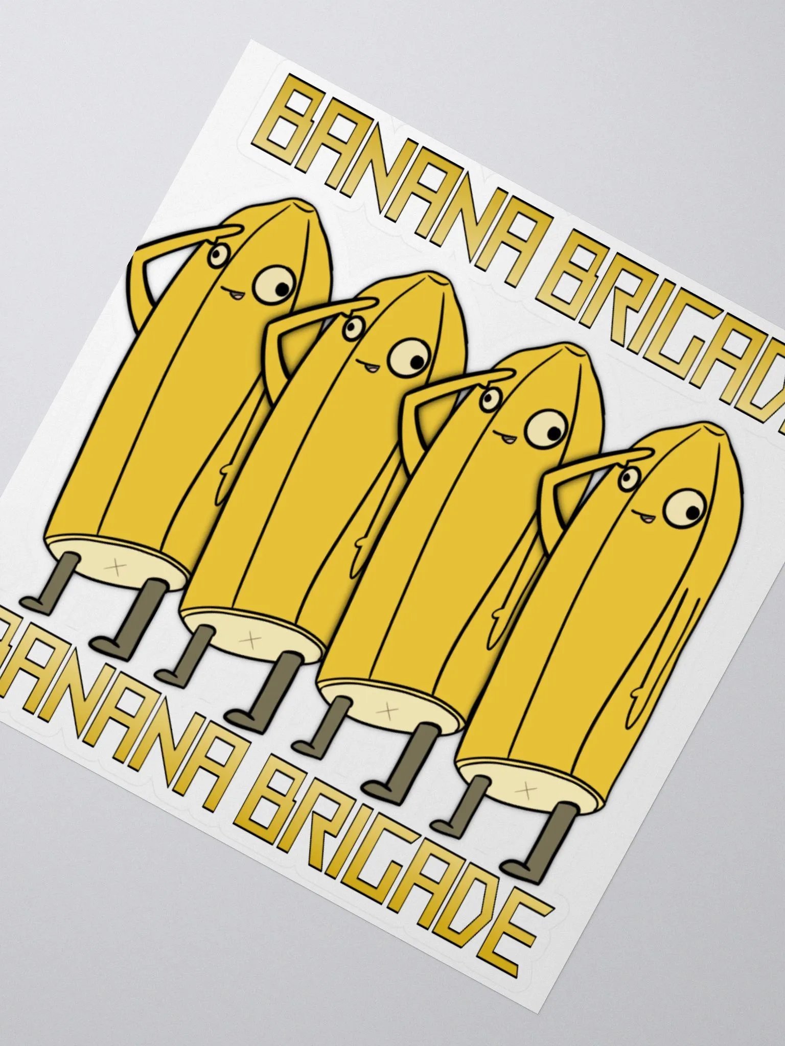 S3 Banana Brigade Team Sticker product image (2)