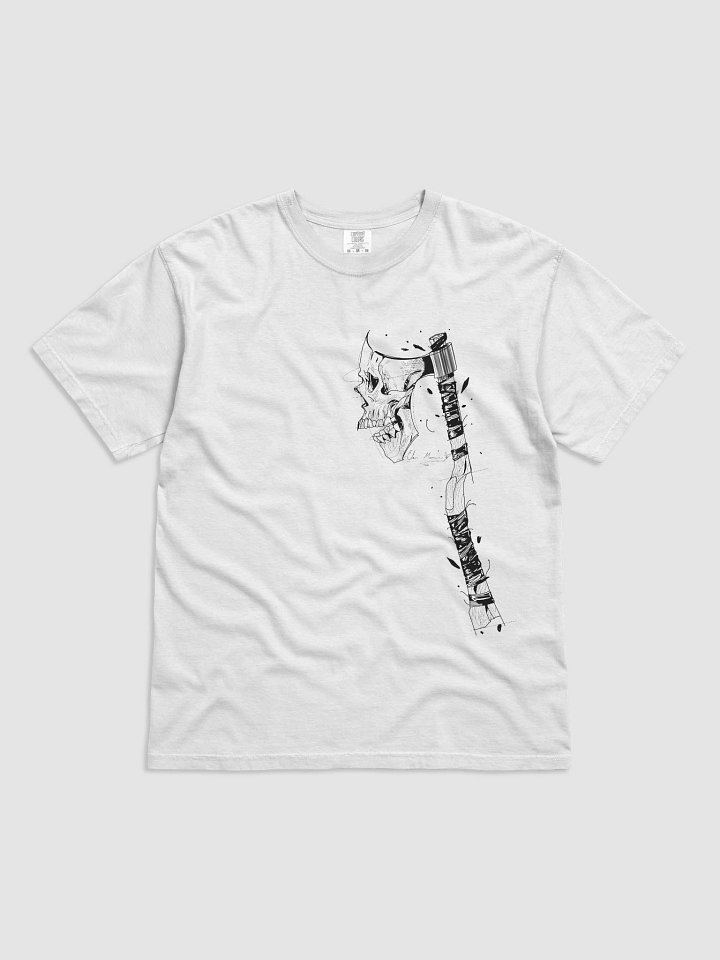 skull axe tee product image (2)