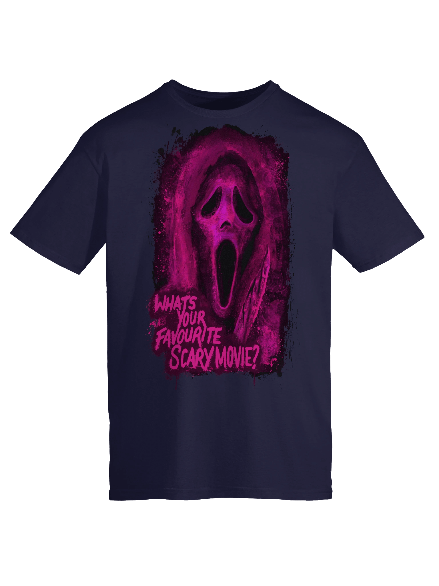 Pink Ghost Face Tee product image (82)