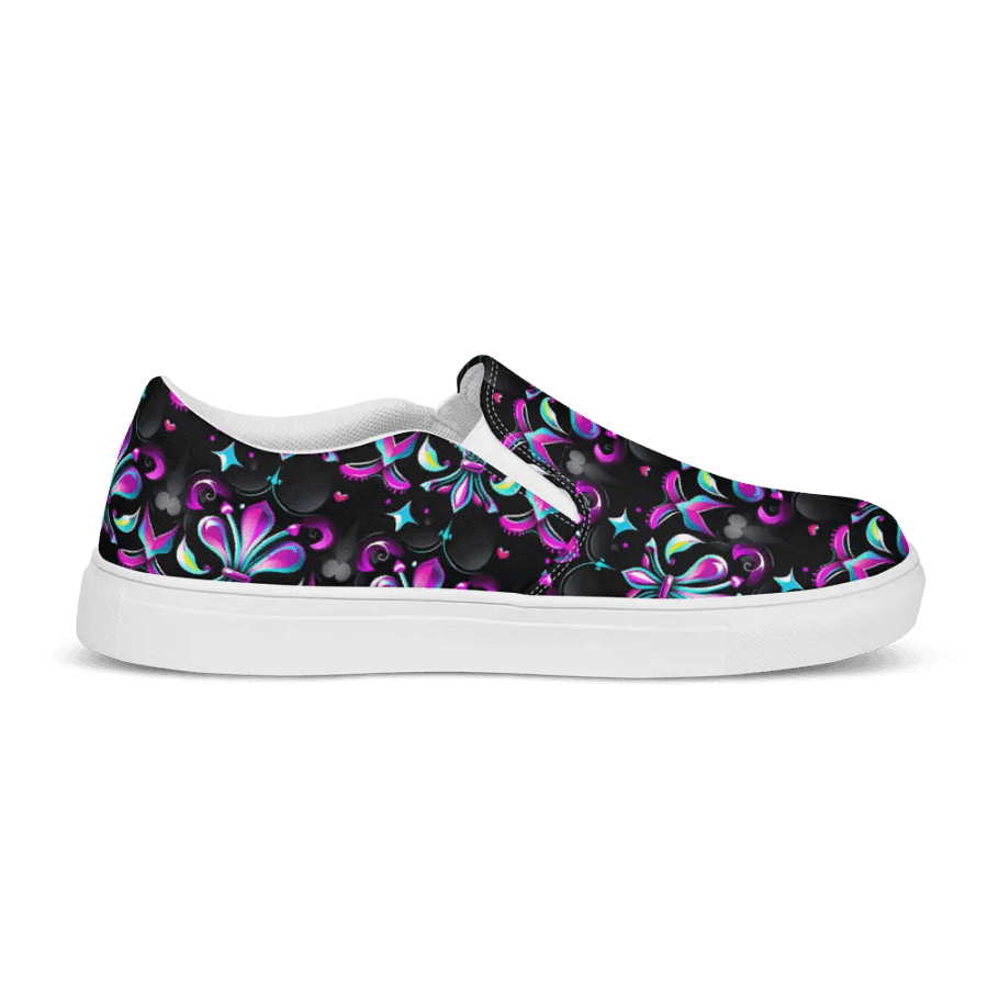 Mardi Gra All Over Print Slip On Shoes product image (9)