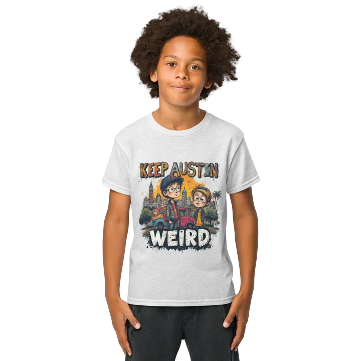 Keep Austin Weird Youth Sports Tee product image (9)
