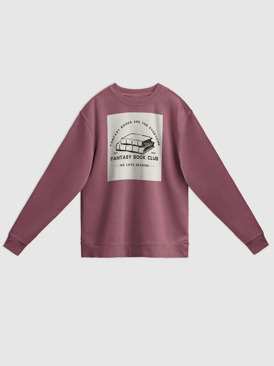 Fantasy Book Club: Fantasy Books Are For Everyone Comfort Color Sweatshirt product image (8)