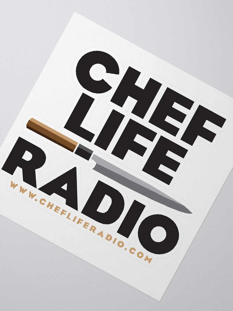 Chef Life Radio Kiss Cut Stickers product image (5)