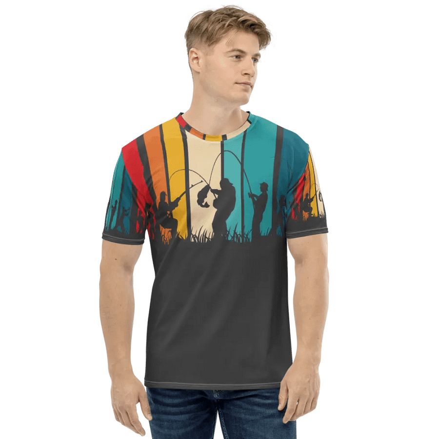 Gone Fishing Men's T-Shirt | Fishing Shirt product image (4)