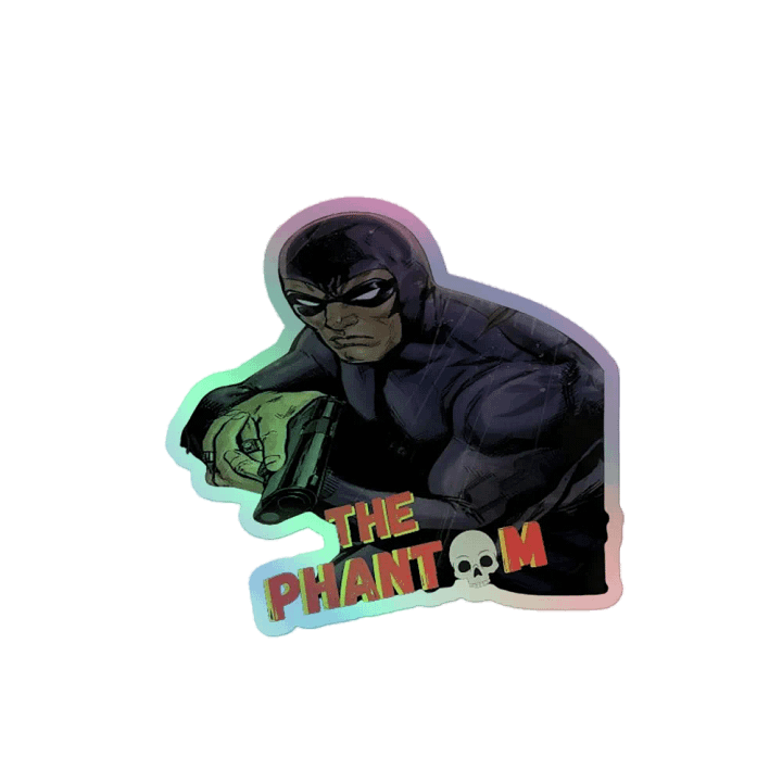 TheGHOST WHO WALK - GUNMAN Holographic Sticker Set product image (2)