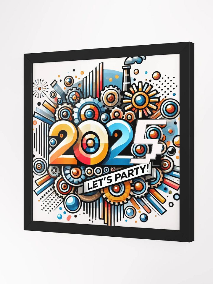 Sparkle and Shine 2025 Framed Poster product image (2)