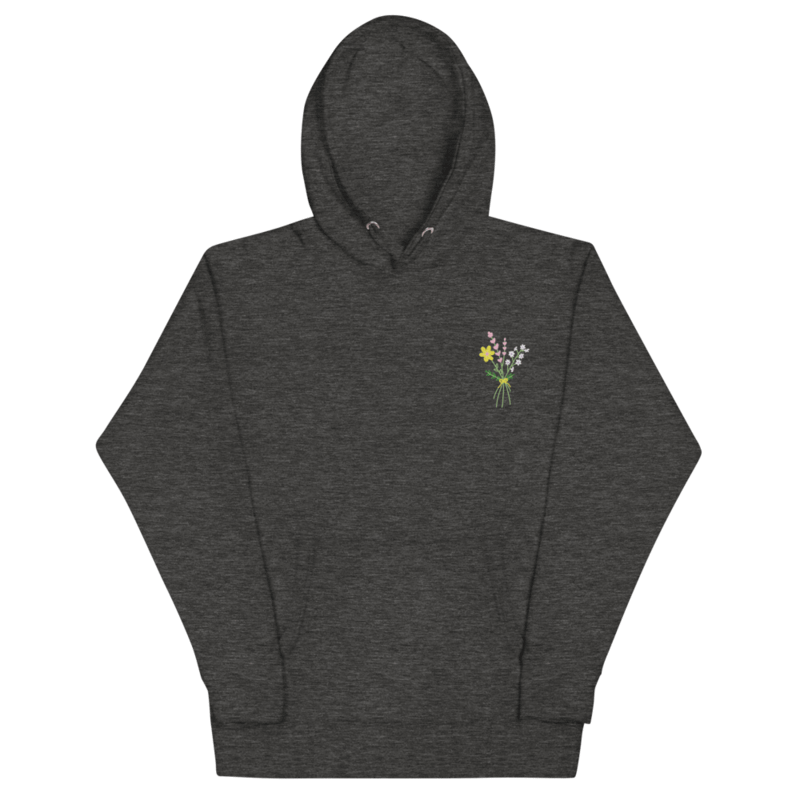 Flower Bouquet Embroidered Hoodie product image (2)