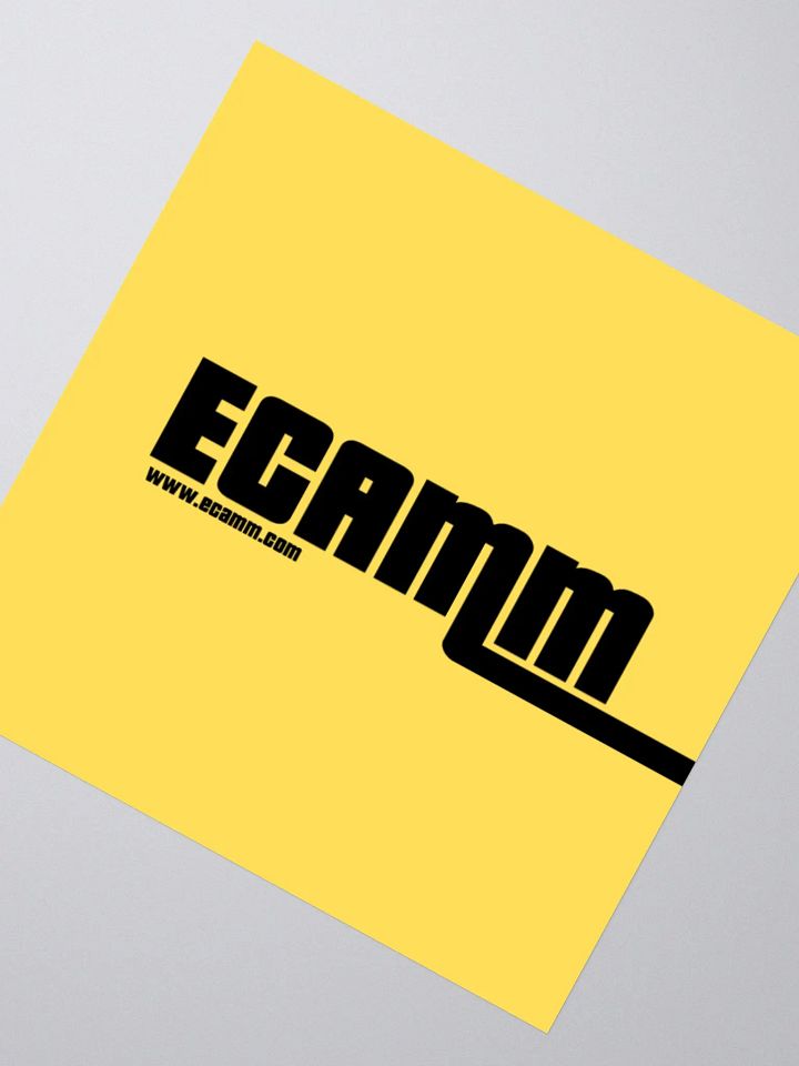 Ecamm Vintage Sticker - 3